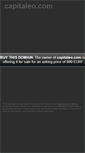 Mobile Screenshot of capitaleo.com